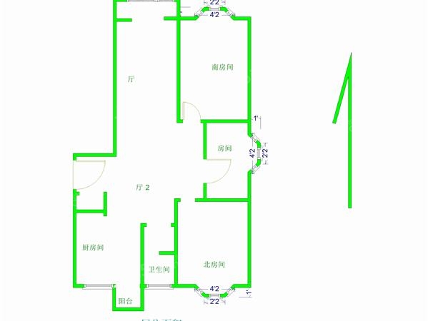 整租·曲阳·北宸佳苑·3室·2厅