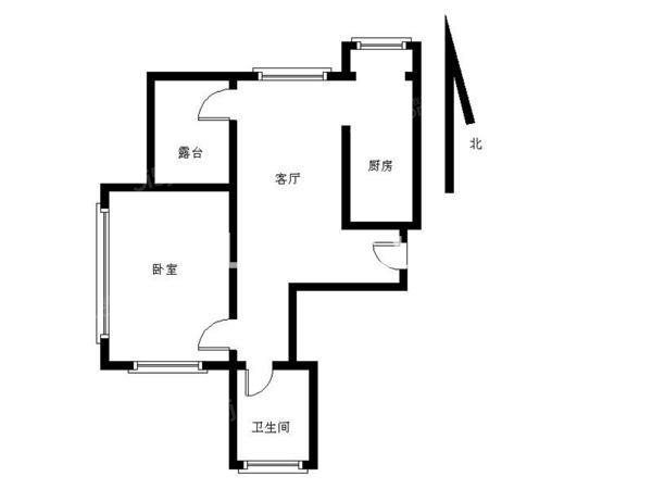 天津我爱我家整租 · 梅江 · 溪水园 · 2室1厅