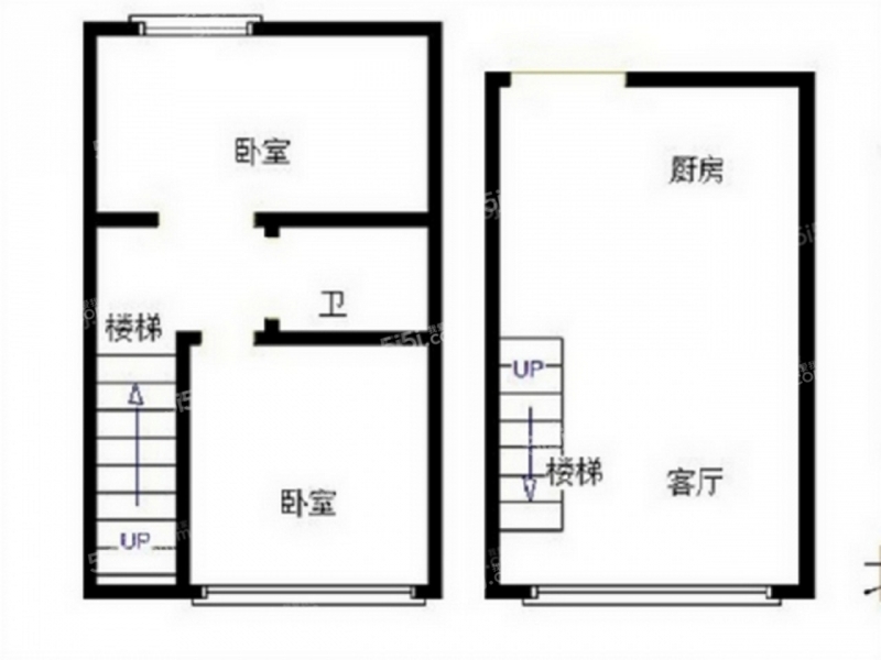 南京我爱我家清凉门 · 天启花园 · 2室 · 1厅