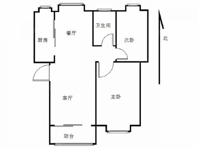 南京我爱我家仙鹤门 · 雁鸣山庄 · 1室 · 1厅