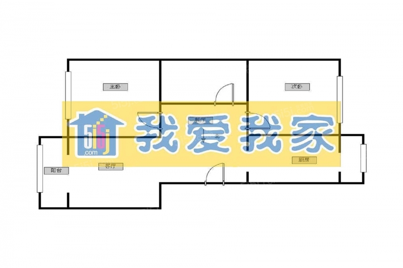 整租·新村街·怡康家园·2室·1厅
