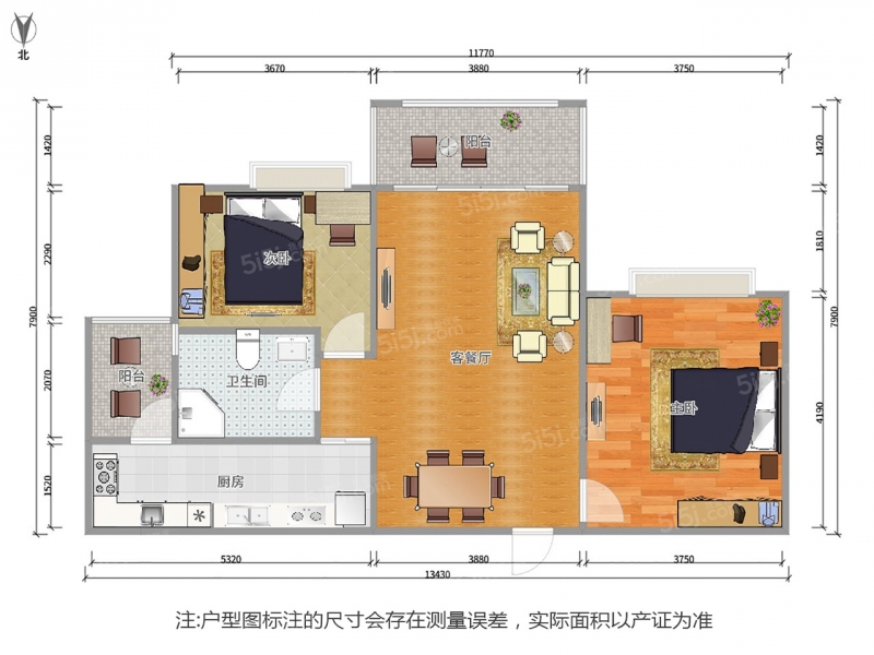 无锡我爱我家碧桂园三开间朝南户型 装修直接拎包入住 中间楼层 中间位置