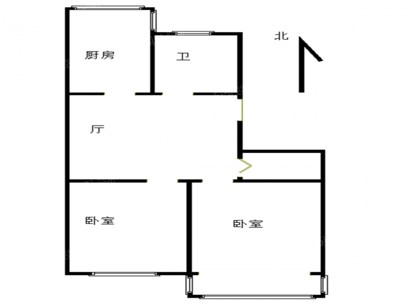 南京我爱我家小市 · 东井二村 · 2室 · 1厅