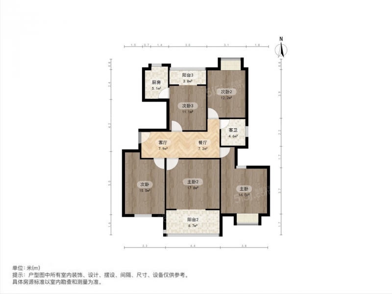 南京我爱我家金盛田阳光青城五室二厅