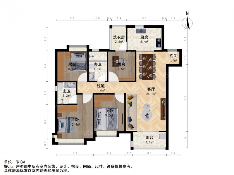 无锡我爱我家江溪 · 金禧家园三期 · 4室 · 2厅