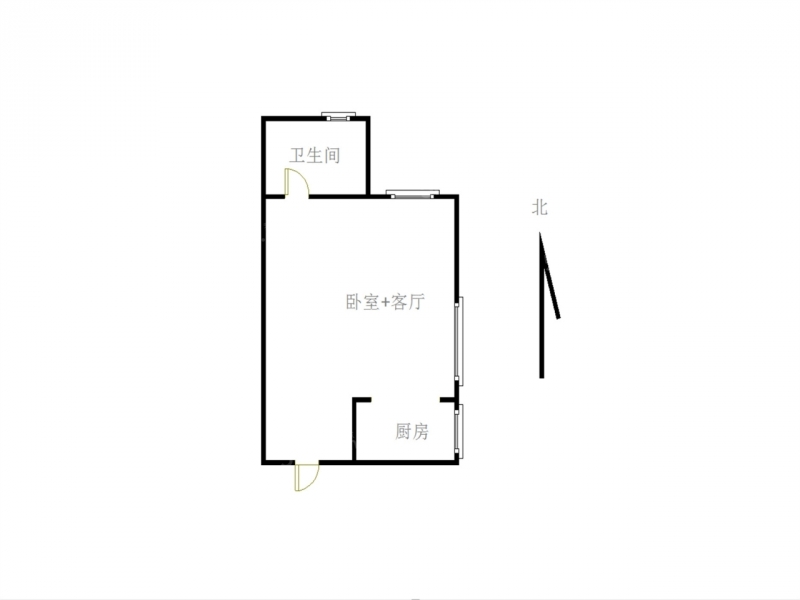 南京我爱我家锦绣江山东苑东苑 拉小直属 单室套 带客厅 采光好